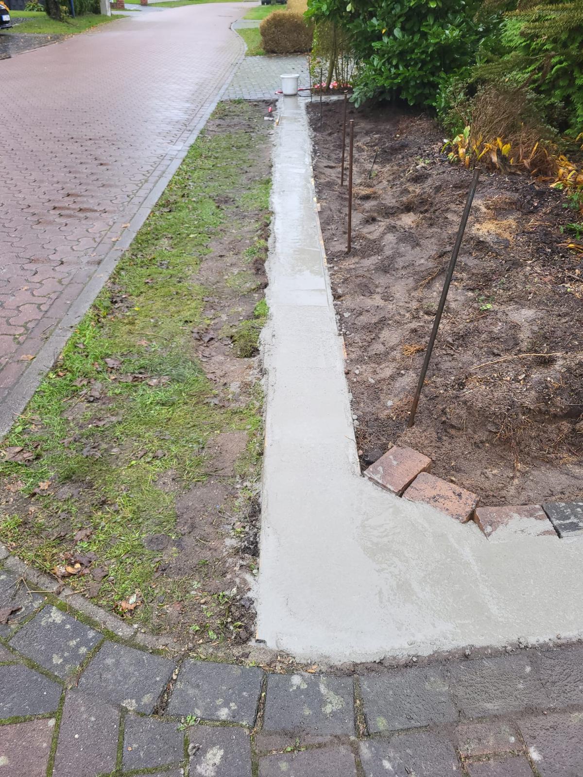 Außenbereich nach den Arbeiten