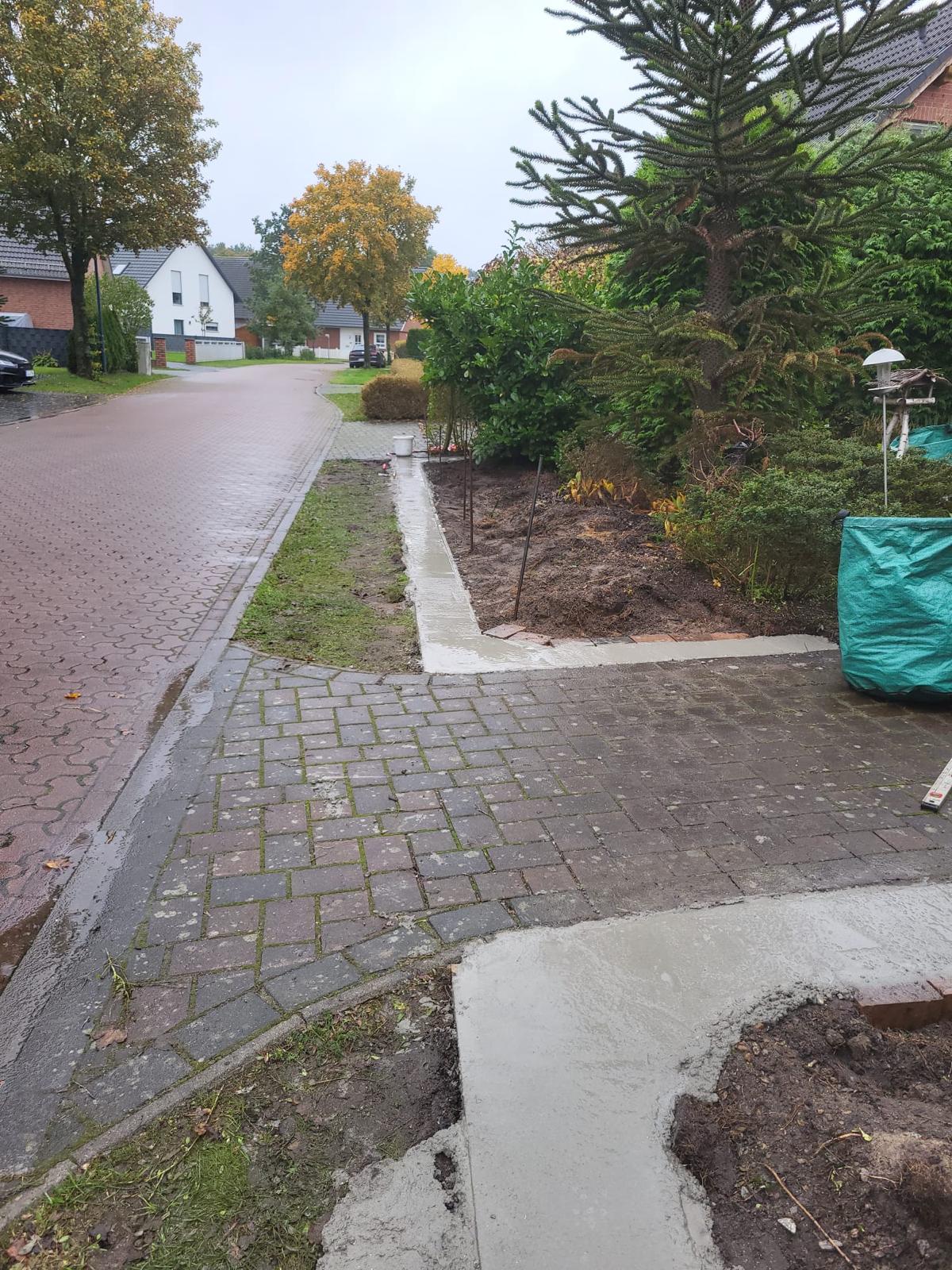 Garten nach der Pflege